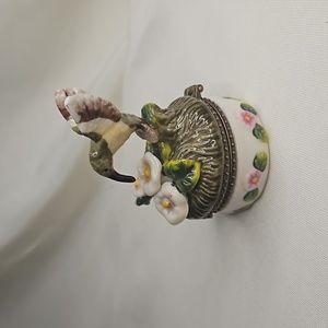 Humming bird trinket box